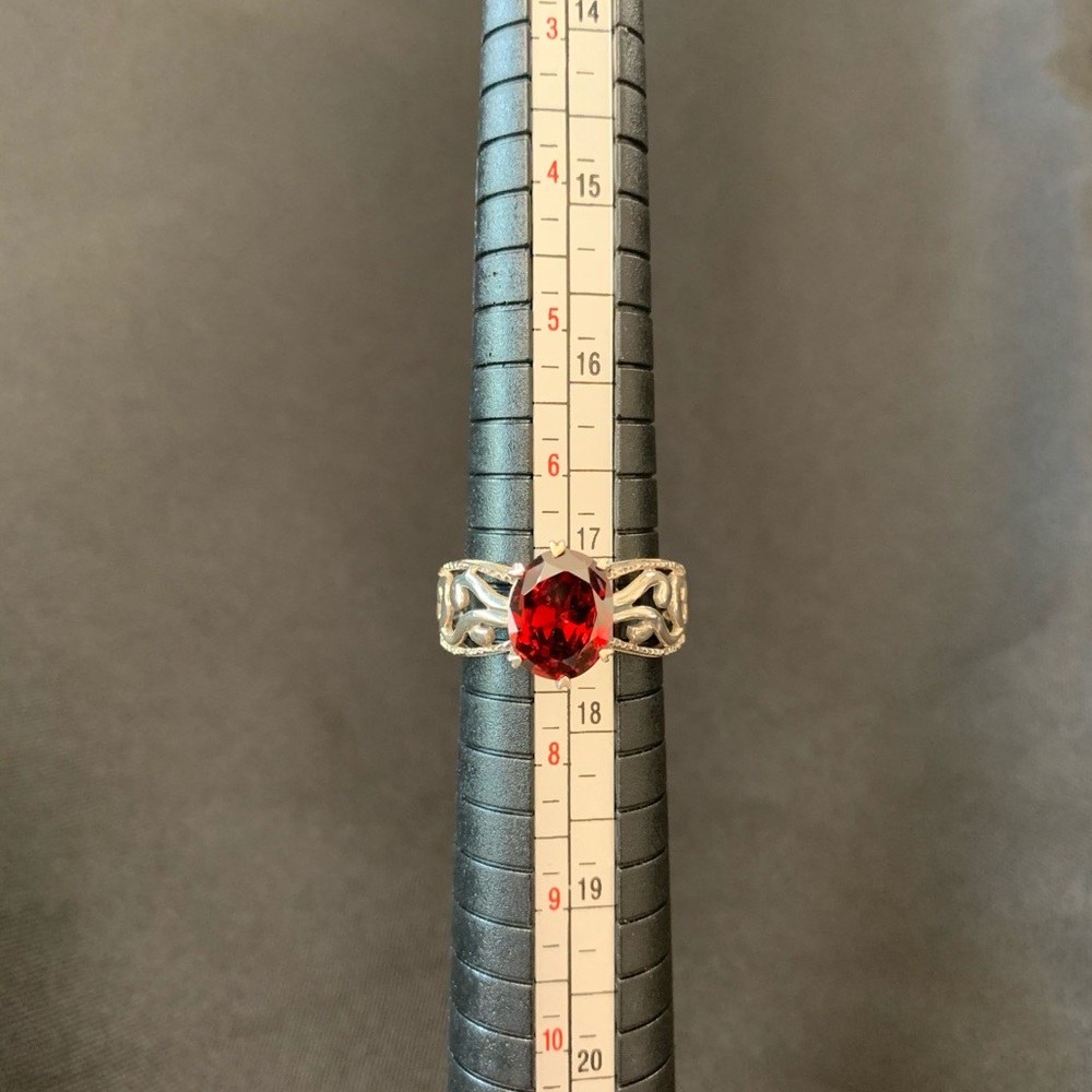 Silpada Sterling Silver and Cubic Zirconia ring